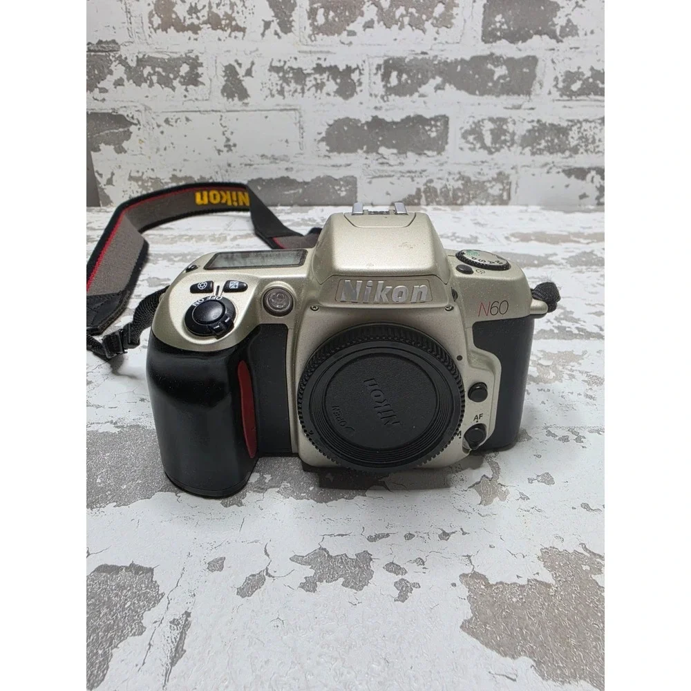 Nikon N60 35mm SLR Film Camera Body Only With Strap